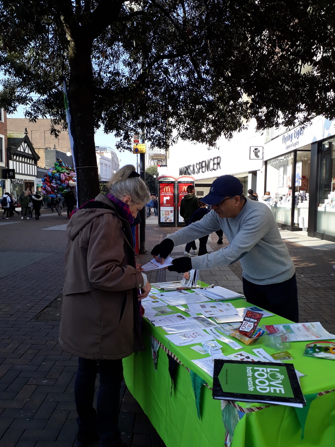 TTK "Show the Love" in a Clarence Street stall, Feb 2019